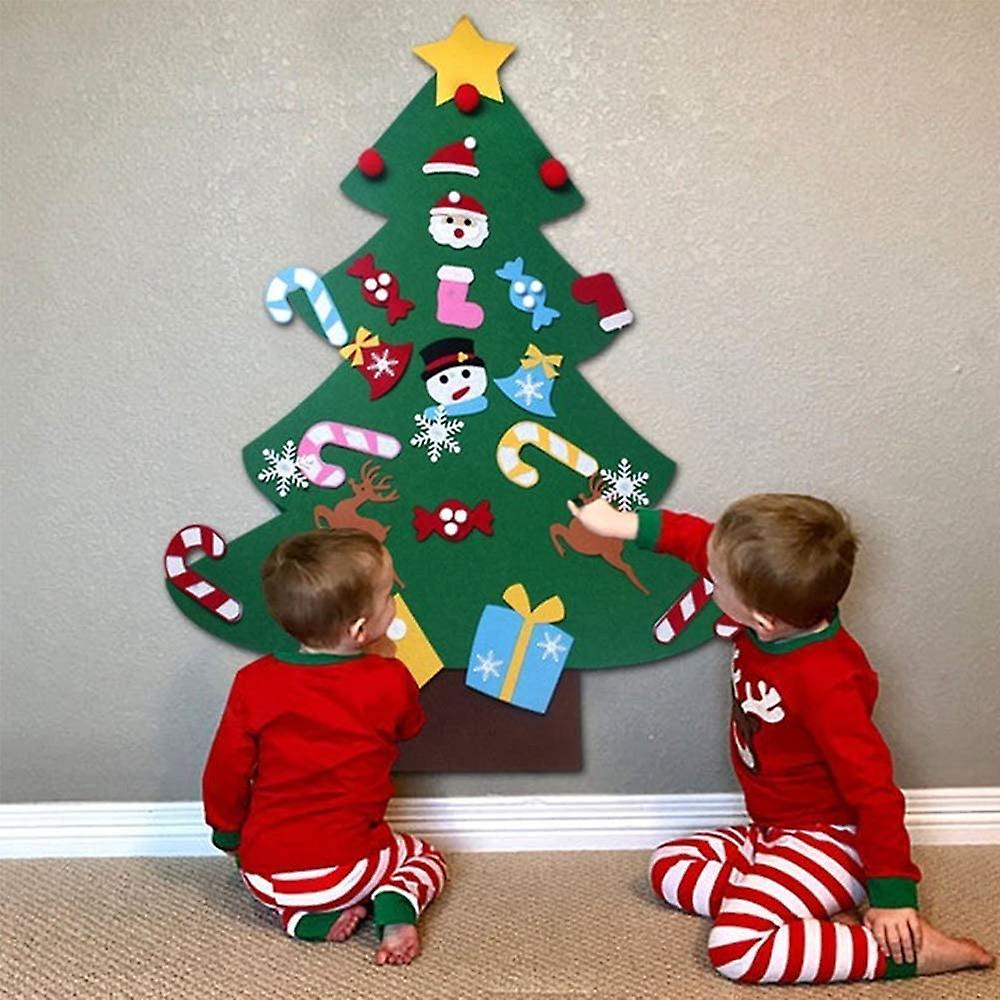 Παιδικό Χριστουγεννιάτικο Δέντρο από Τσόχα-1